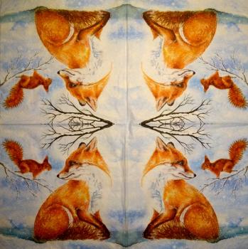 057 Animals Autumn - 3-ply - Nouveau